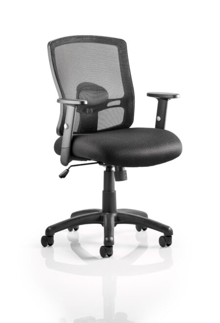 Salem Medium Mesh Back Task Operator Office Chair with Arms