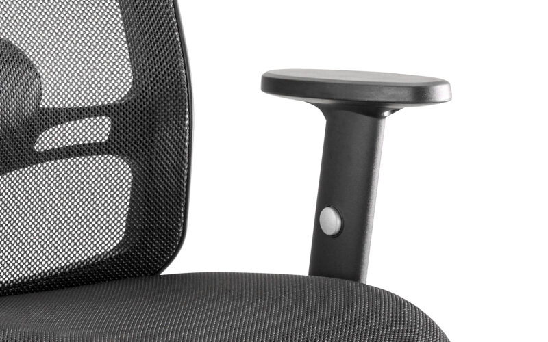 Salem Medium Mesh Back Task Operator Office Chair with Arms - Image 5