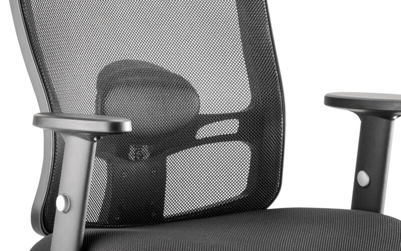 Salem Medium Mesh Back Task Operator Office Chair with Arms - Image 8
