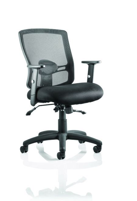Salem II Medium Mesh Back Task Operator Office Chair with Arms
