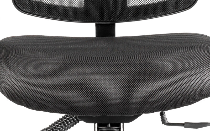 Salem III High Mesh Back Task Operator Office Chair with Arms - Image 8