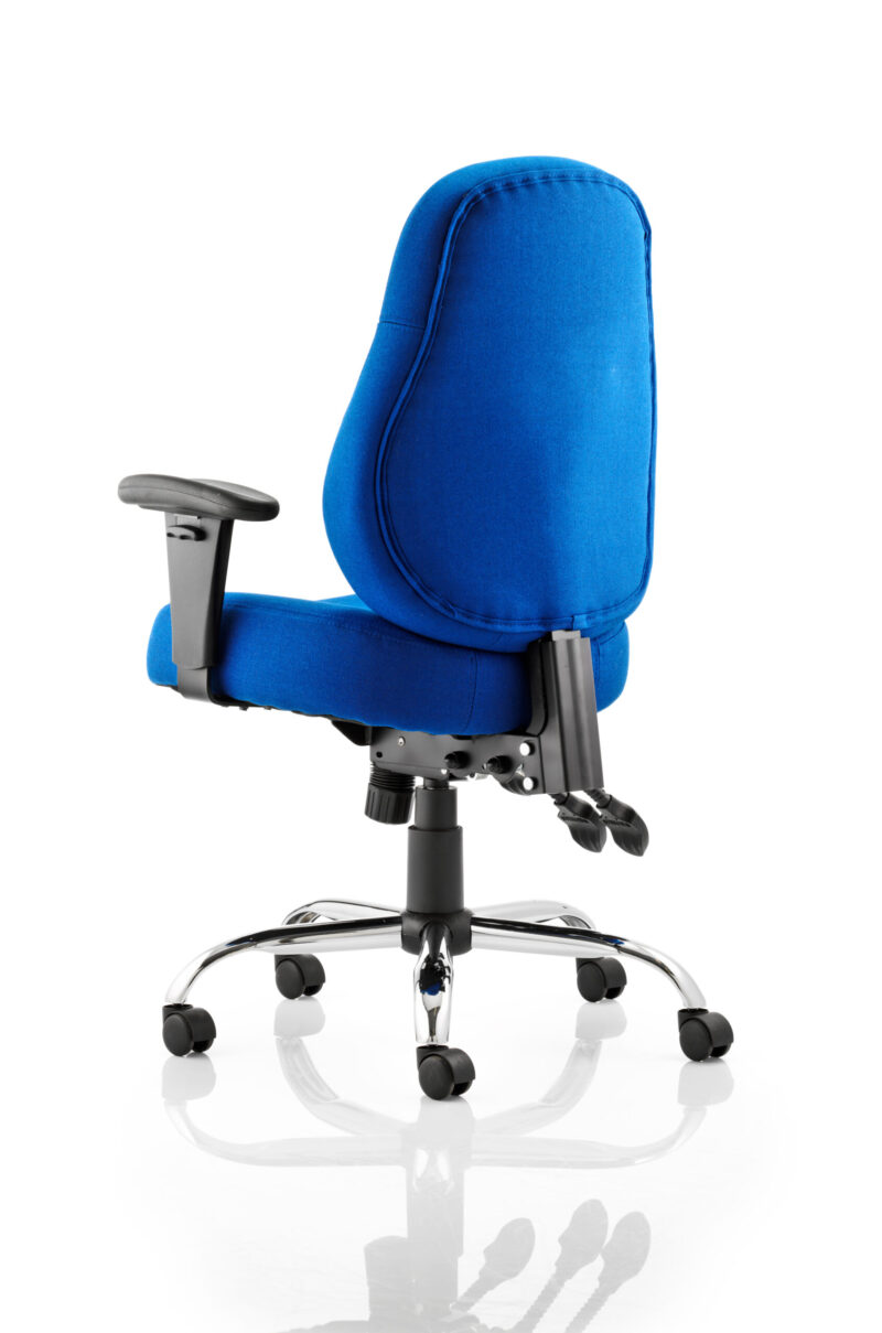 Thunder High Back Task Operator Office Chair with Arms - Image 6