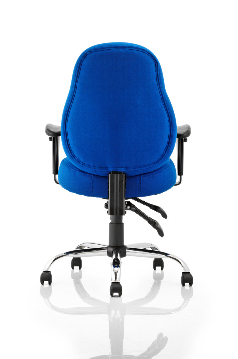 Thunder High Back Task Operator Office Chair with Arms - Image 7