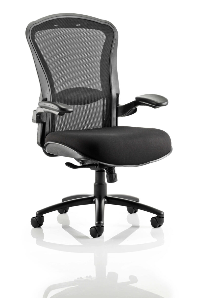 DallasX High Mesh Back Heavy Duty Task Operator Office Chair with Arms