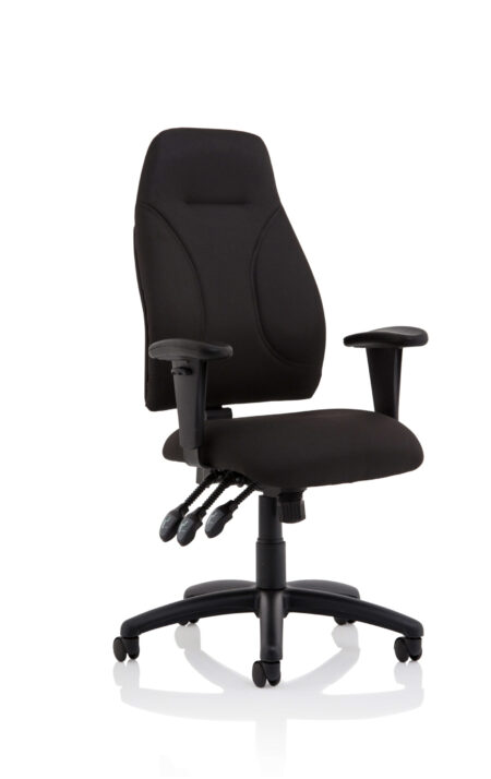 Eve High Back Task Operator Chair with Arms