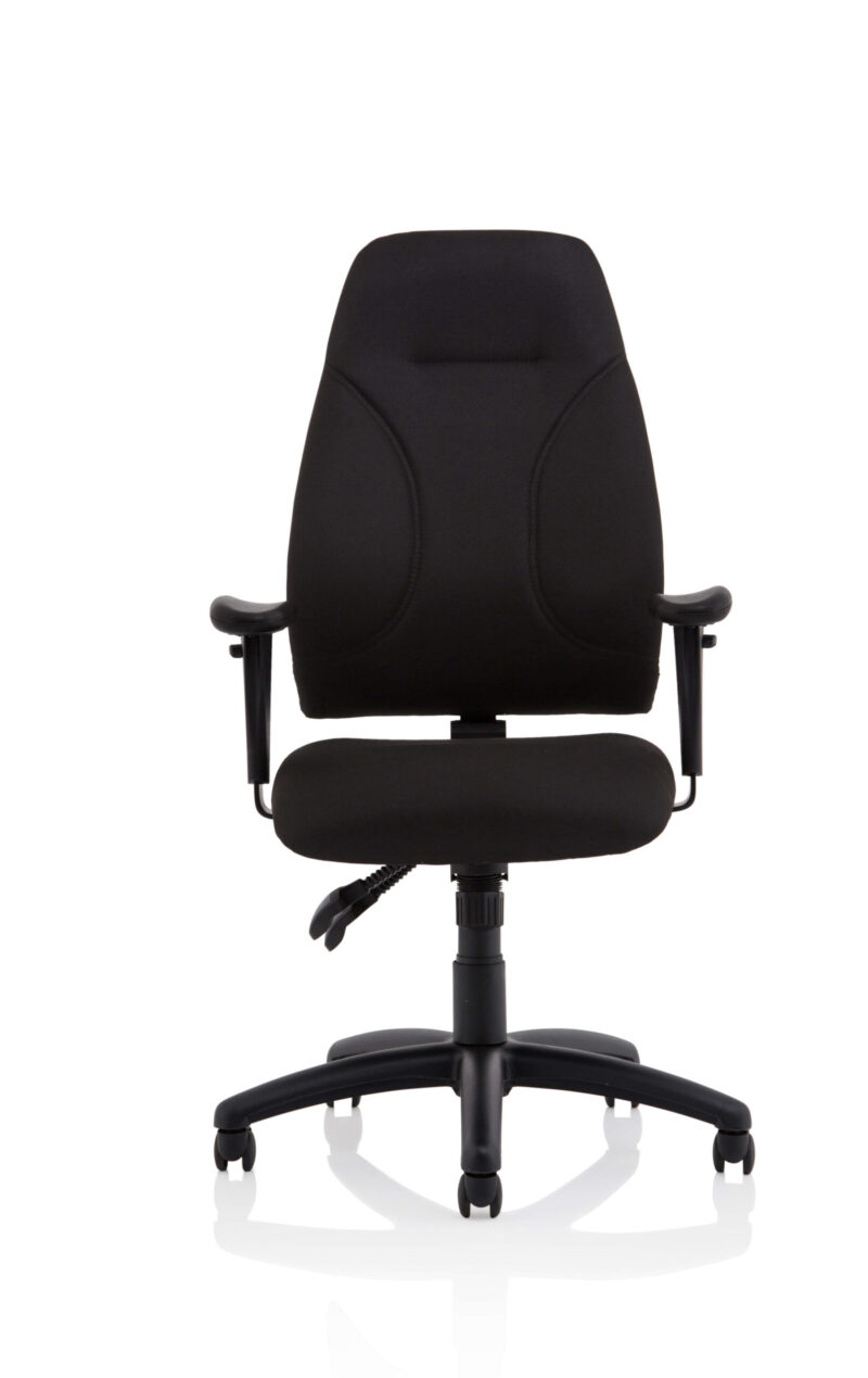 Eve High Back Task Operator Chair with Arms - Image 2