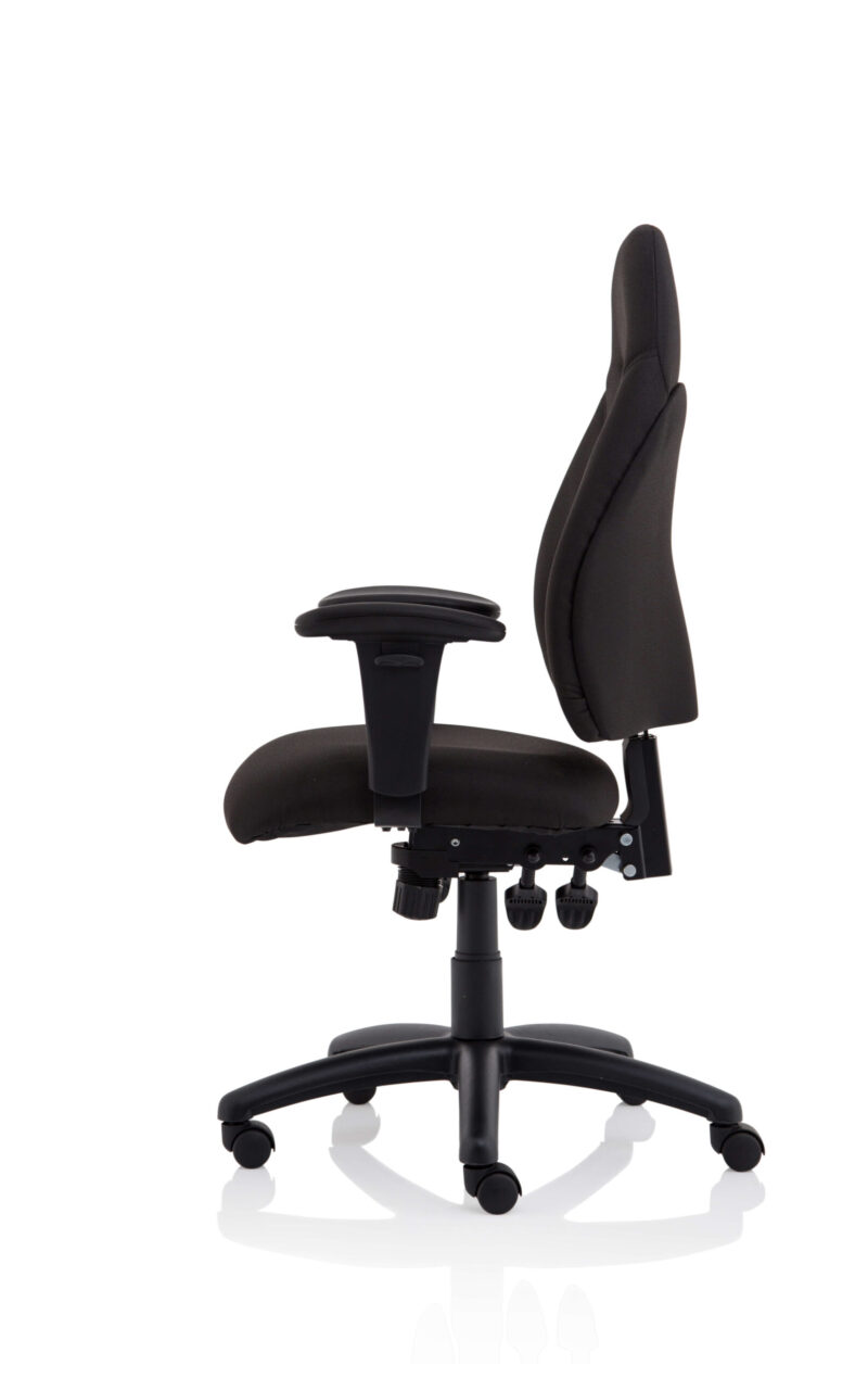 Eve High Back Task Operator Chair with Arms - Image 4