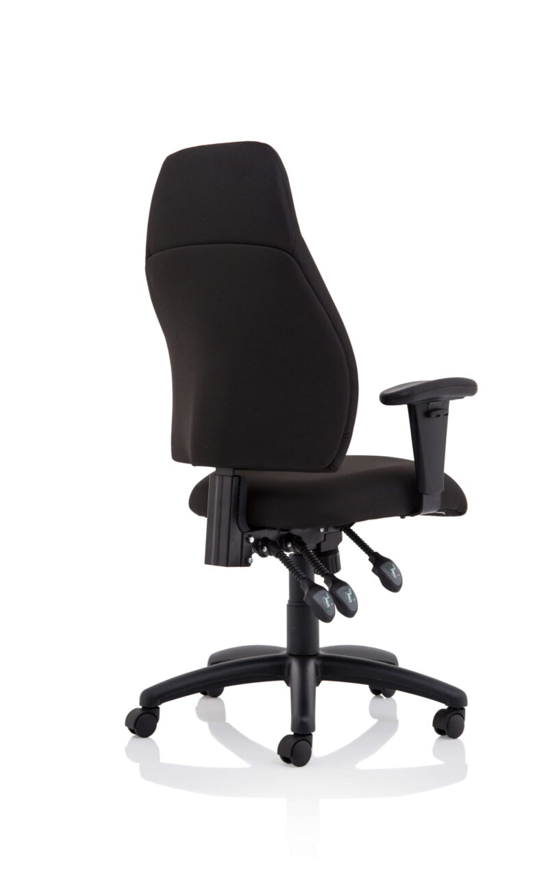 Eve High Back Task Operator Chair with Arms - Image 7