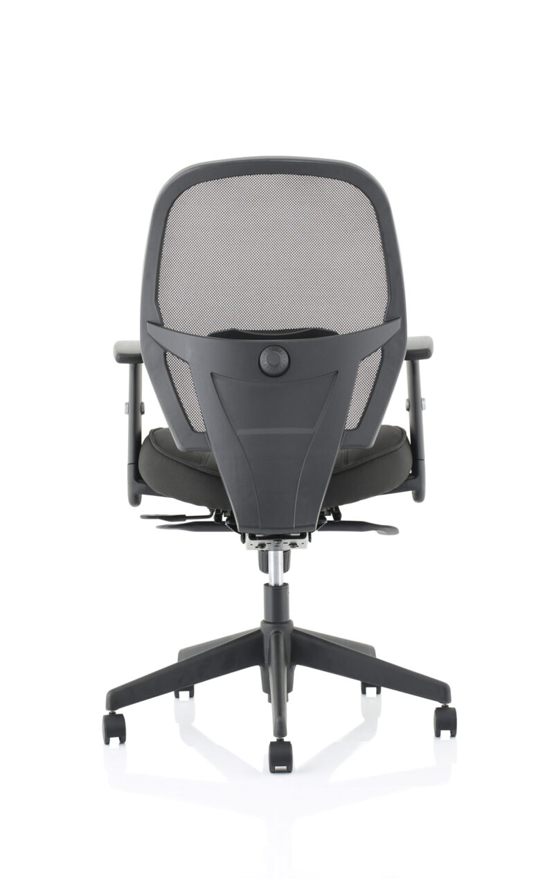 Boulder High Mesh Back Black Task Operator Office Chair with Arms - Image 6