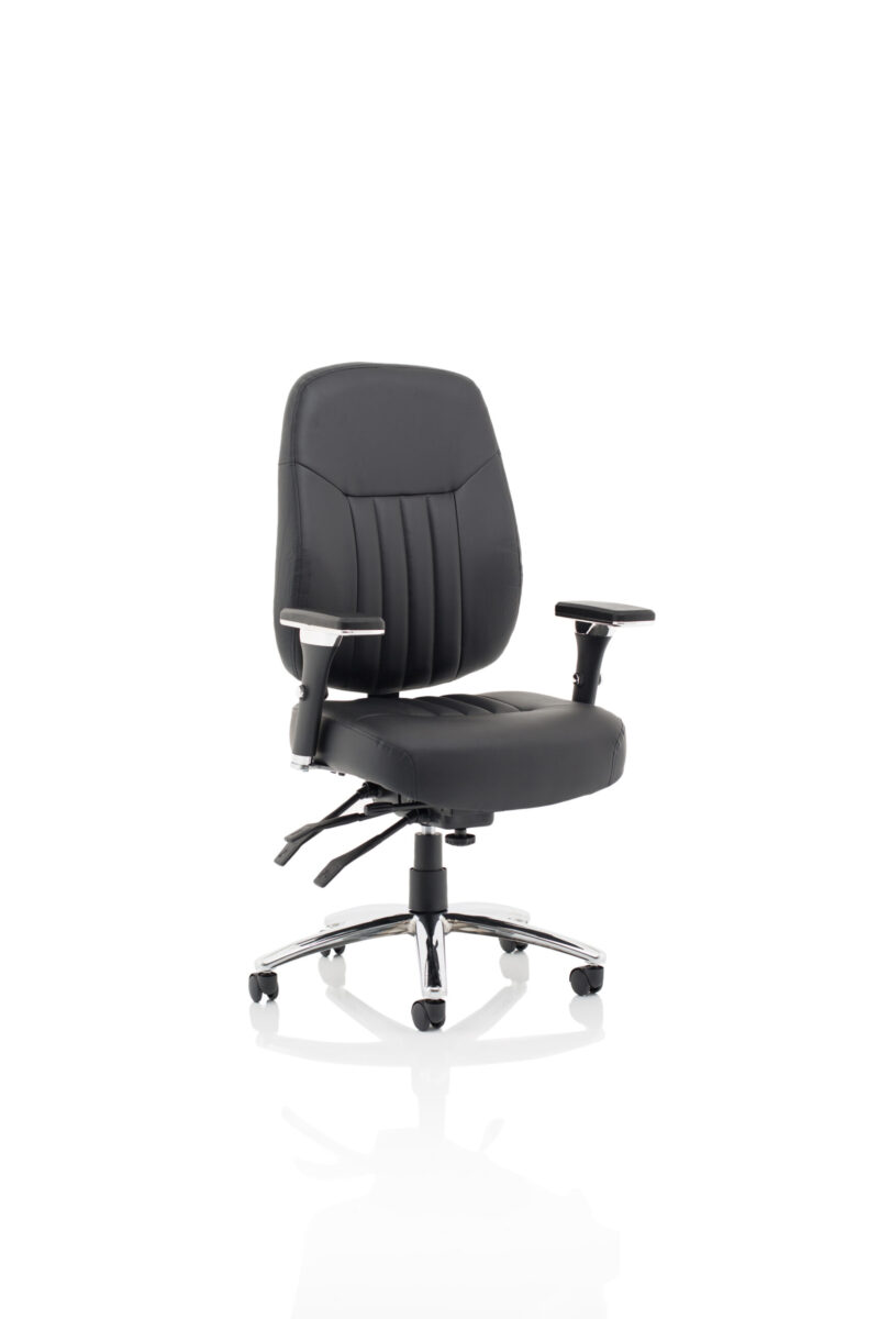 Valenca Deluxe High Back Task Operator Office Chair with Arms - Image 9