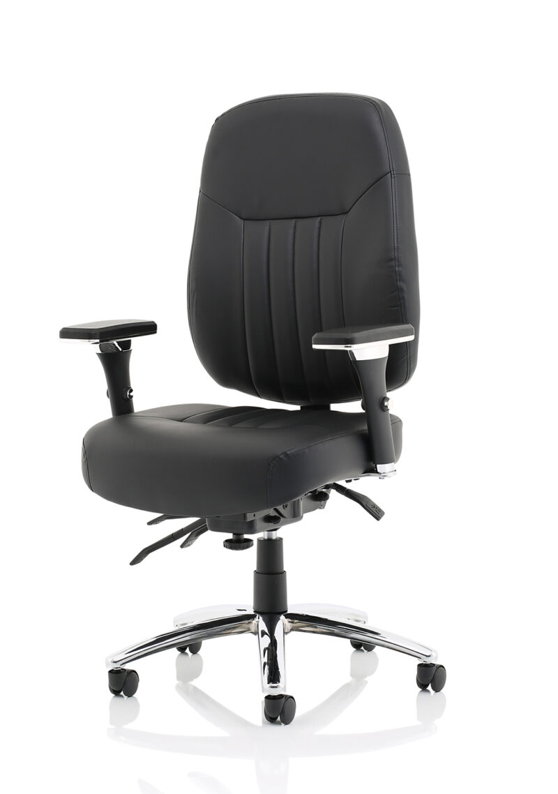 Valenca Deluxe High Back Task Operator Office Chair with Arms - Image 11
