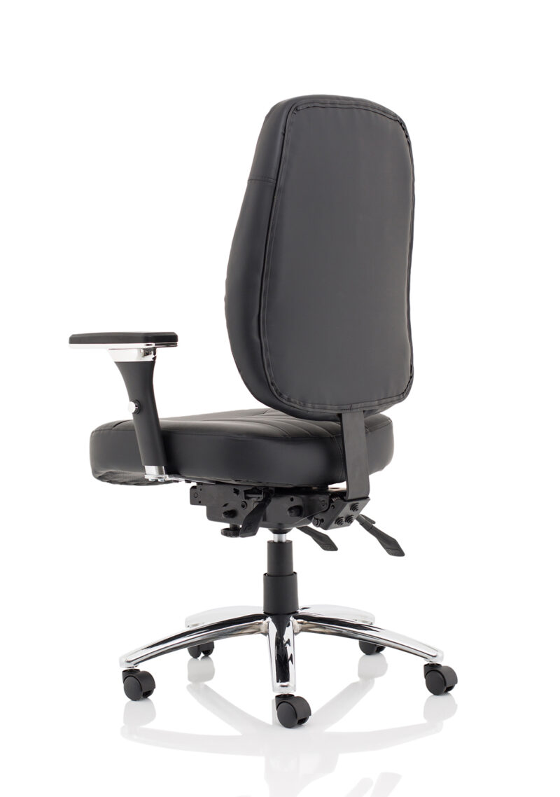 Valenca Deluxe High Back Task Operator Office Chair with Arms - Image 13
