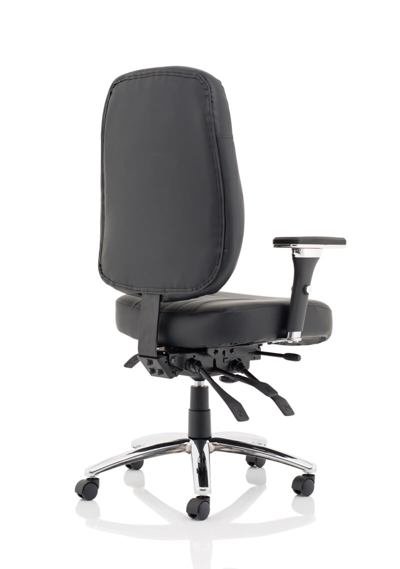 Valenca Deluxe High Back Task Operator Office Chair with Arms - Image 15
