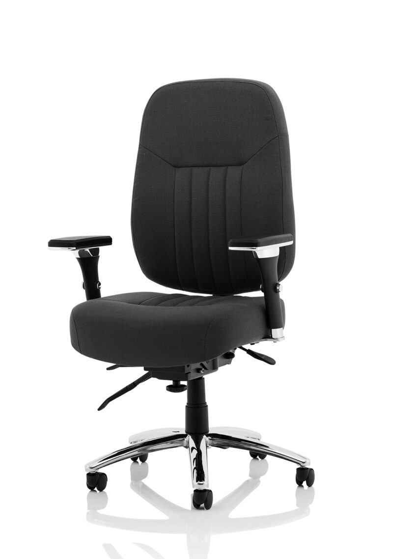 Valenca Deluxe High Back Task Operator Office Chair with Arms - Image 3