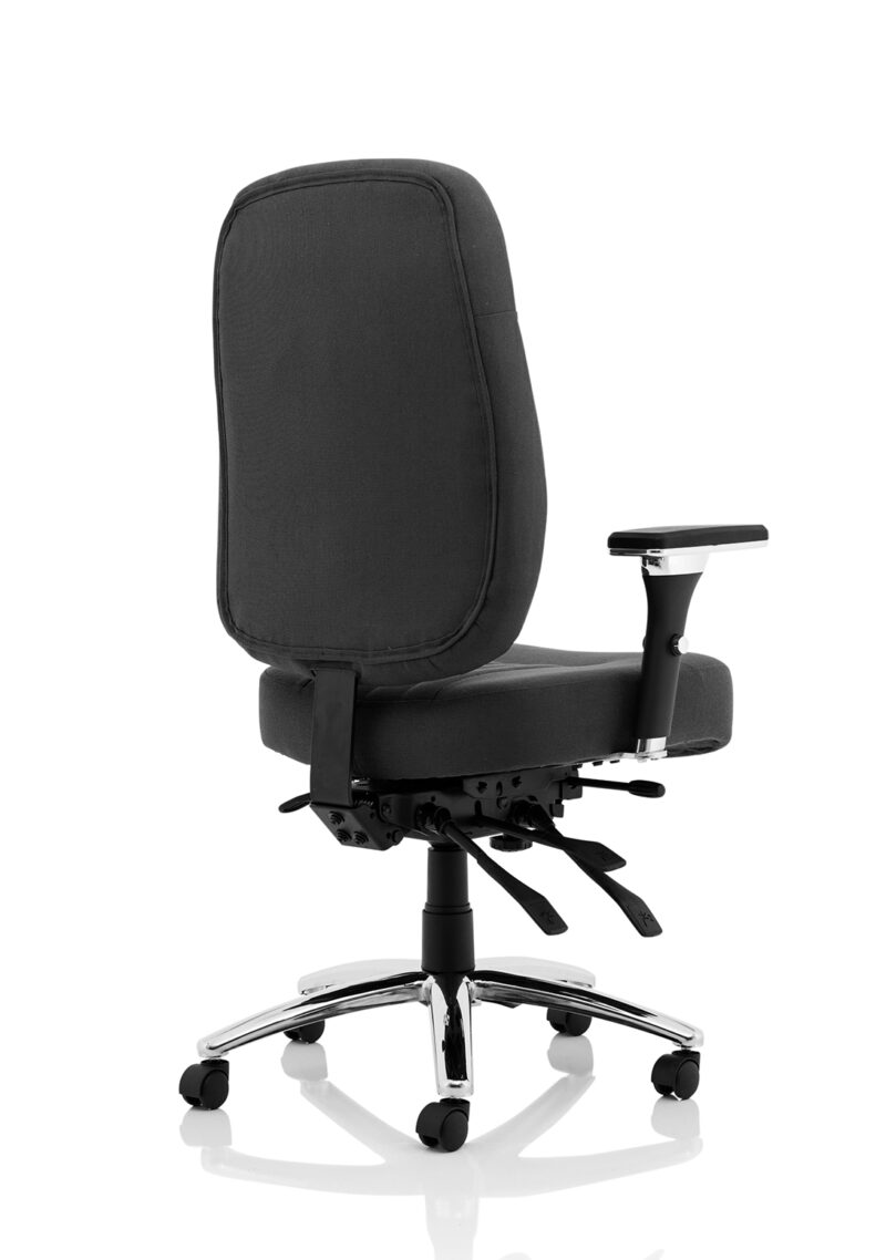 Valenca Deluxe High Back Task Operator Office Chair with Arms - Image 7