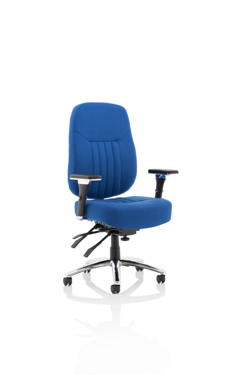Valenca Deluxe High Back Task Operator Office Chair with Arms - Image 17