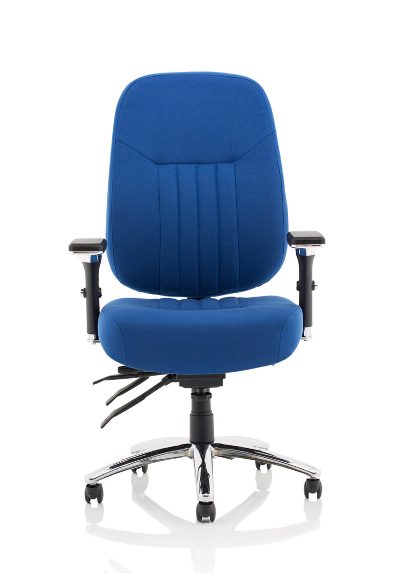 Valenca Deluxe High Back Task Operator Office Chair with Arms - Image 18