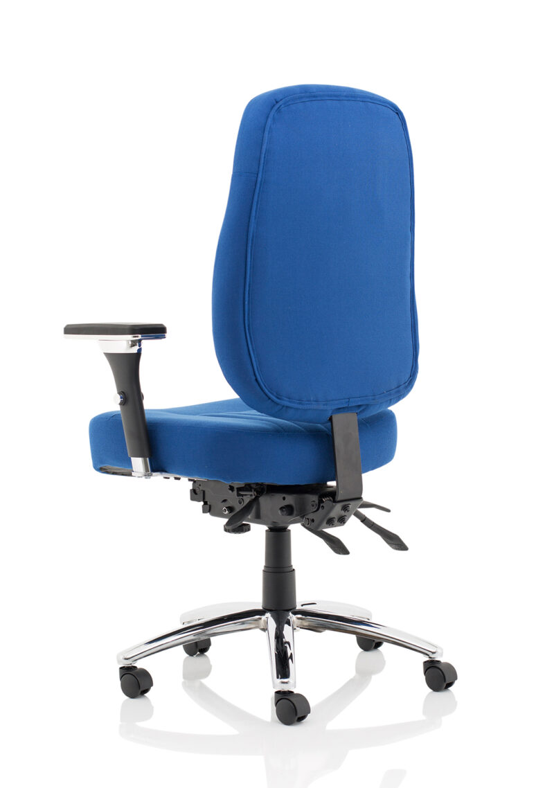 Valenca Deluxe High Back Task Operator Office Chair with Arms - Image 21