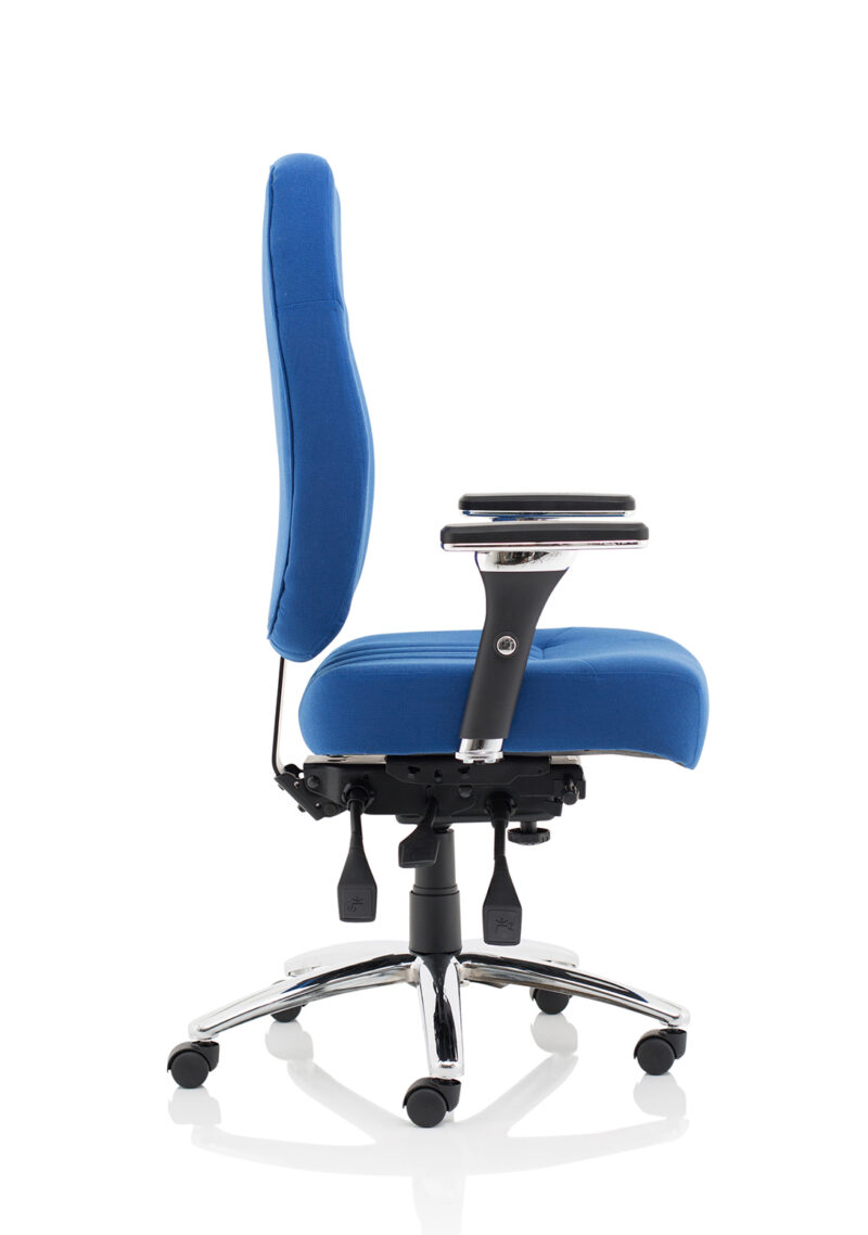 Valenca Deluxe High Back Task Operator Office Chair with Arms - Image 24