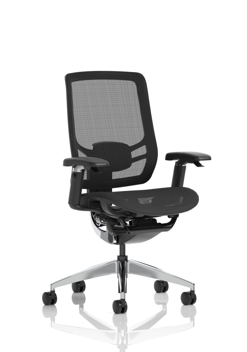 Aligno Click High Back Alignonomic Posture Office Chair with Arms - Image 9