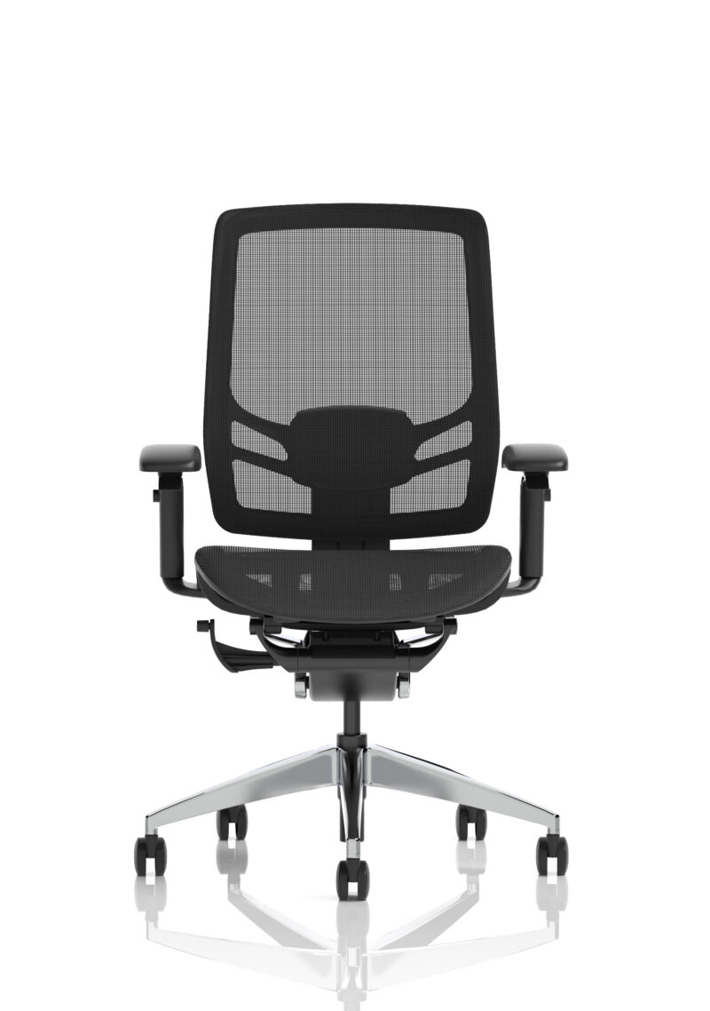 Aligno Click High Back Alignonomic Posture Office Chair with Arms - Image 10
