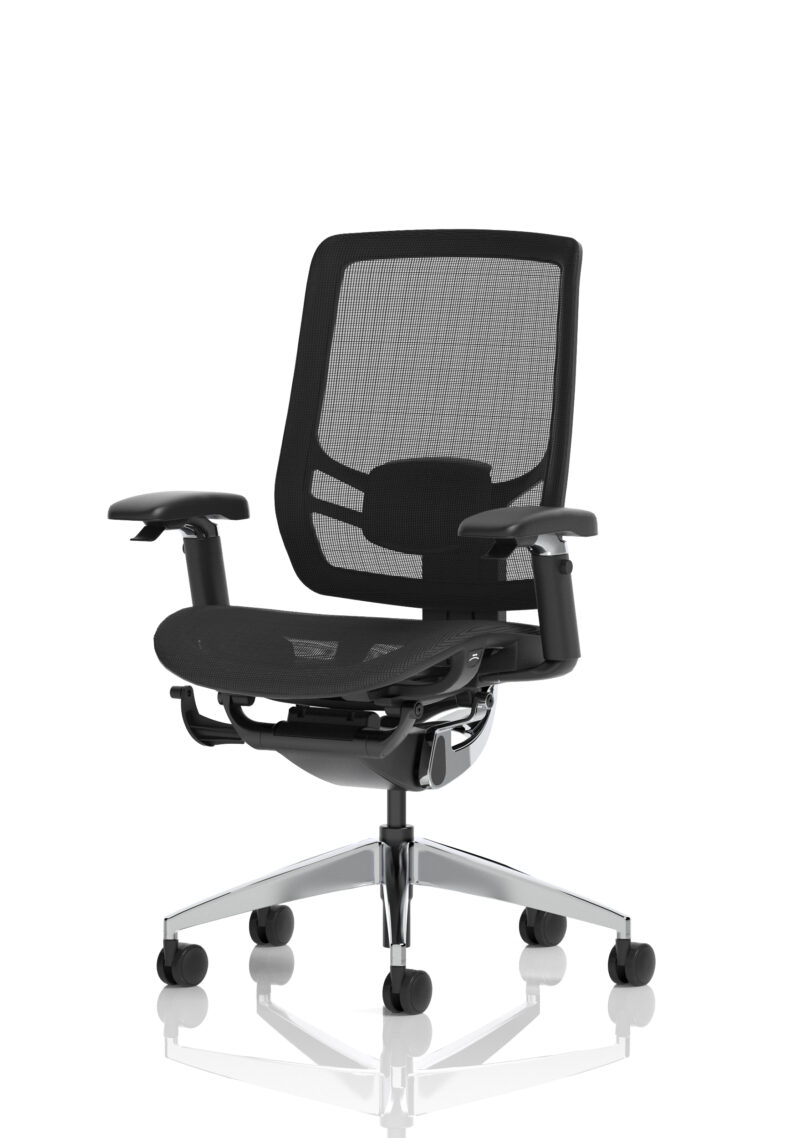 Aligno Click High Back Alignonomic Posture Office Chair with Arms - Image 11
