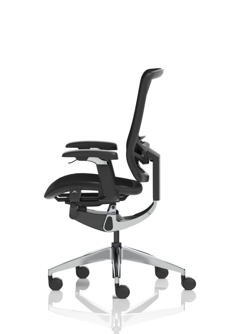 Aligno Click High Back Alignonomic Posture Office Chair with Arms - Image 12