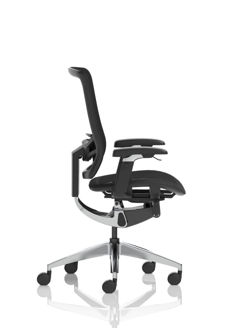 Aligno Click High Back Alignonomic Posture Office Chair with Arms - Image 16