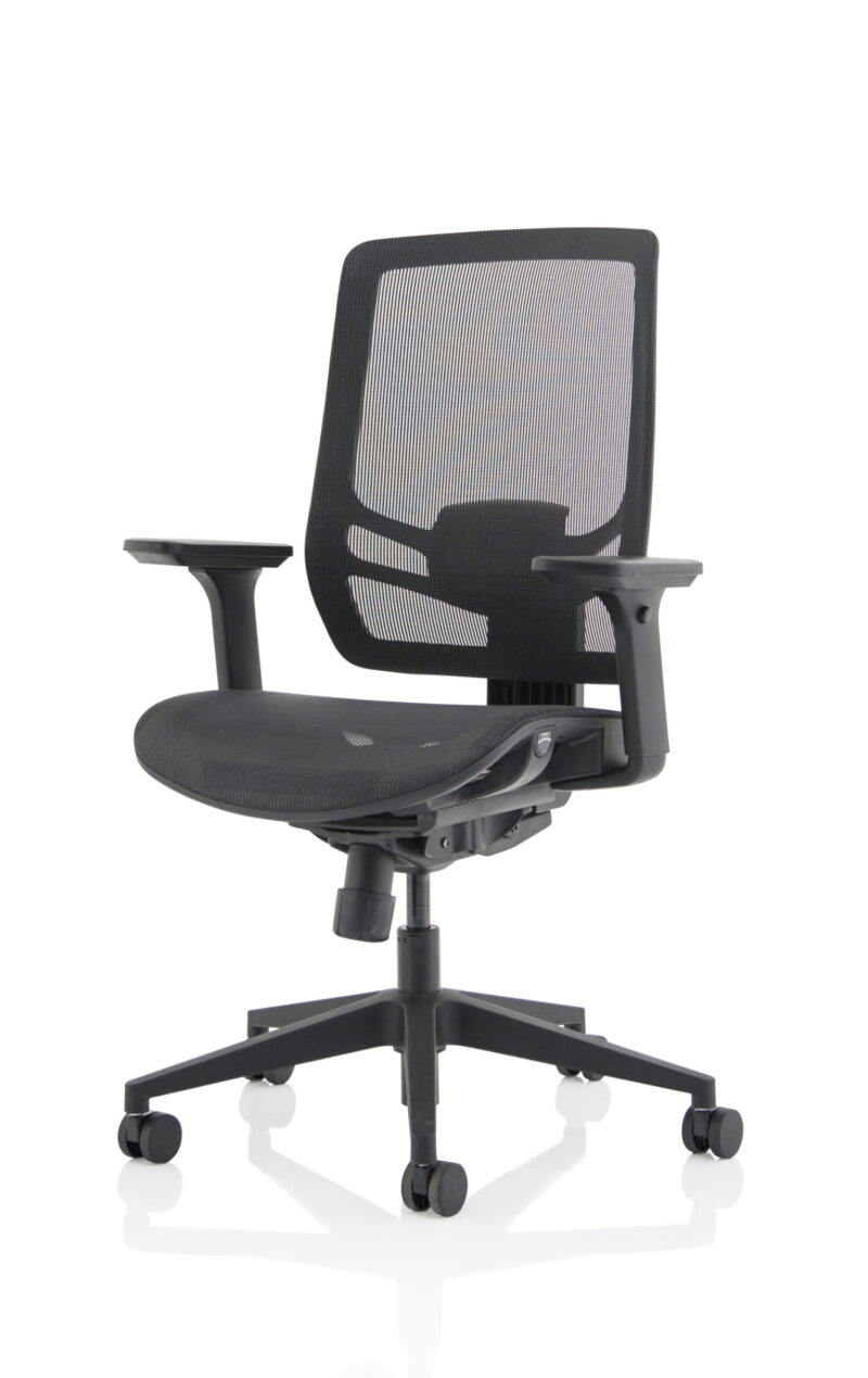 Aligno Twist High Mesh Back Alignonomic Task Operator Office Chair with Arms - Image 26