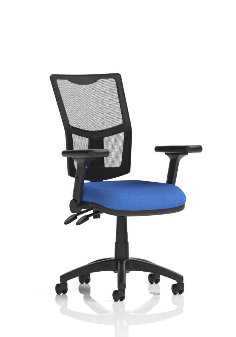 Nova Plus II Medium Mesh Back Task Operator Office Chair - Image 17