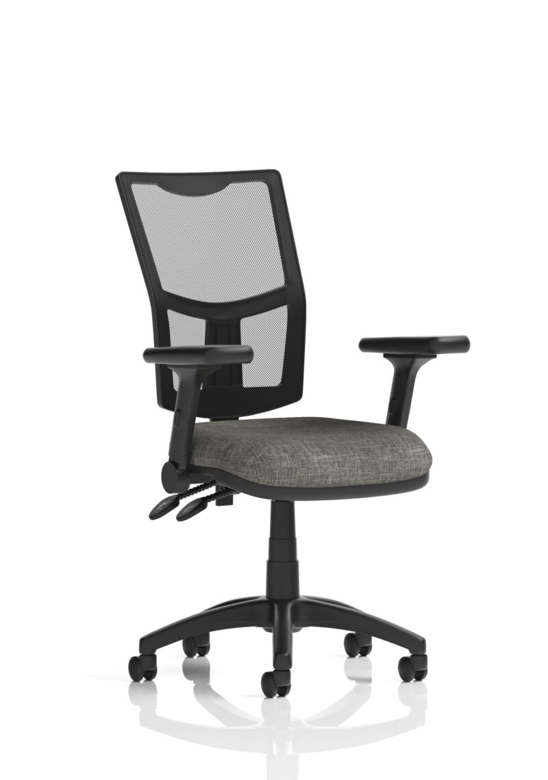 Nova Plus II Medium Mesh Back Task Operator Office Chair - Image 24