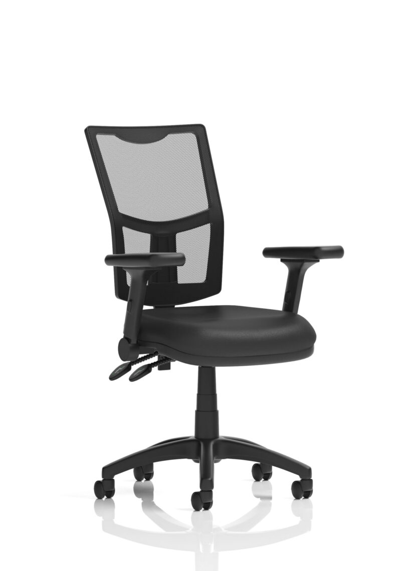 Nova Plus II Medium Mesh Back Task Operator Office Chair - Image 31
