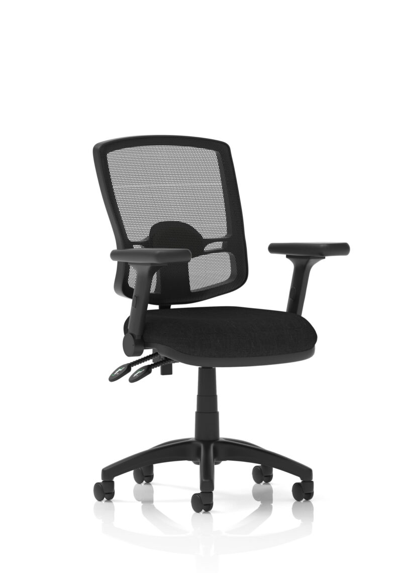 Nova Plus II Deluxe Mesh Back Task Operator Office Chair - Image 7