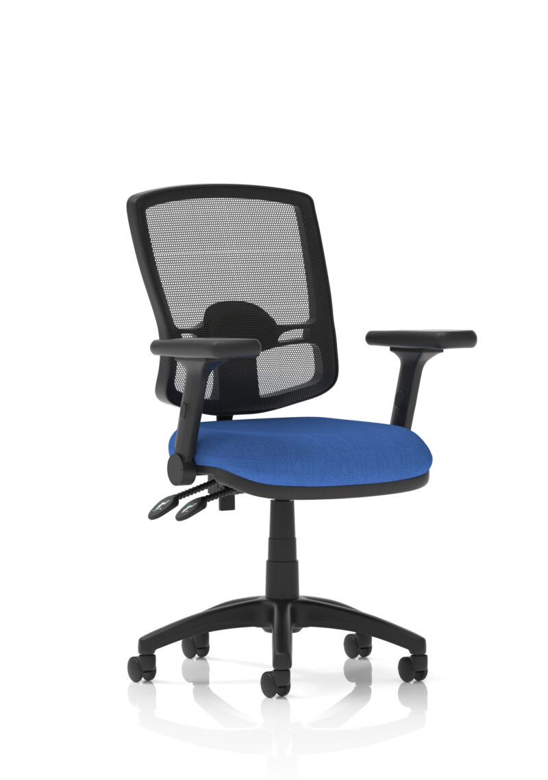 Nova Plus II Deluxe Mesh Back Task Operator Office Chair - Image 14
