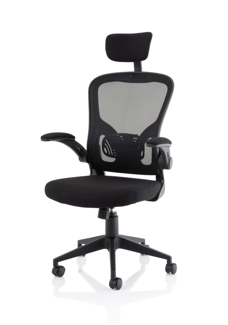 Bolt Executive Mesh Chair With Folding Arms - Image 3