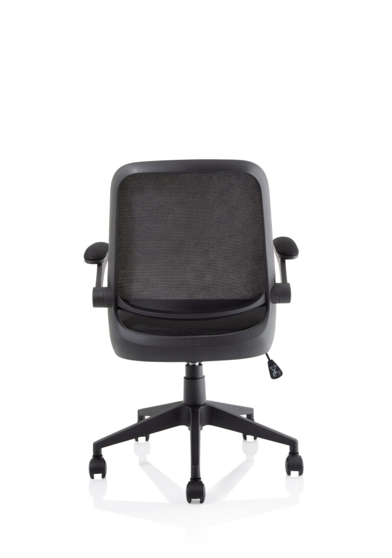 Team Task Operator Mesh Chair With Folding Arms - Image 6