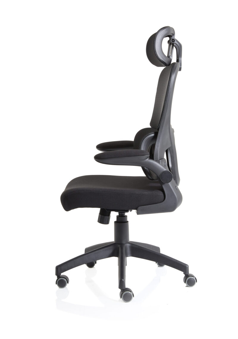 Bloom Task Operator Mesh Back Fabric Seat With Headrest - Image 4
