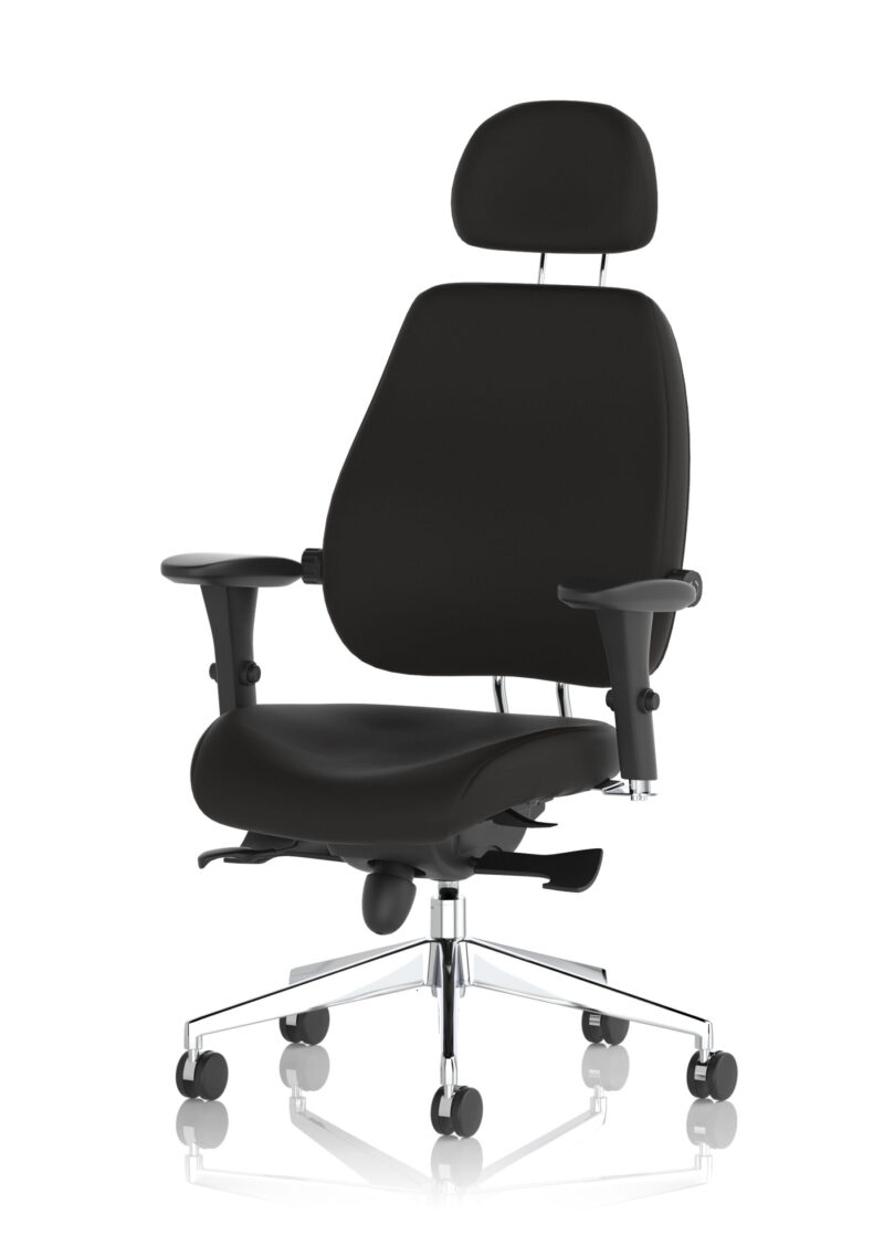 Align Plus Ultimate High Back Ergonomic Posture Chair with Arms and Headrest - Image 11