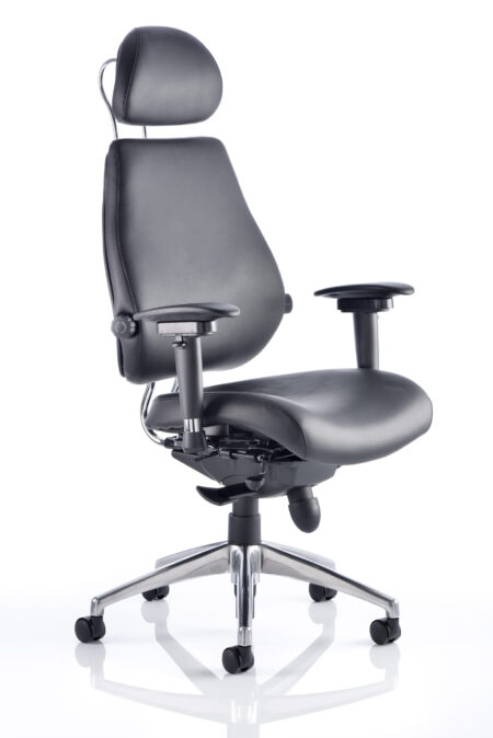 Align Plus Ultimate High Back Ergonomic Posture Chair with Arms and Headrest