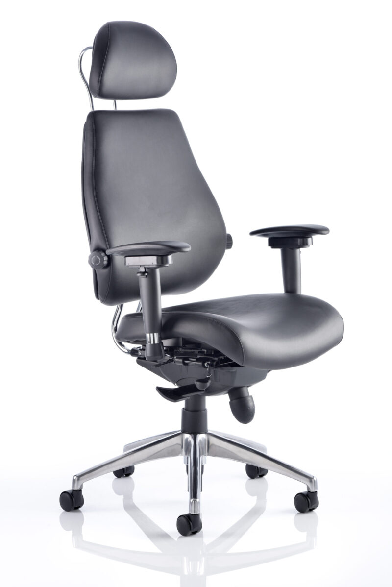 Align Plus Ultimate High Back Ergonomic Posture Chair with Arms and Headrest