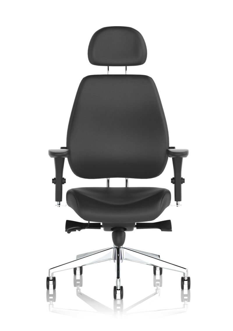 Align Plus Ultimate High Back Ergonomic Posture Chair with Arms and Headrest - Image 2