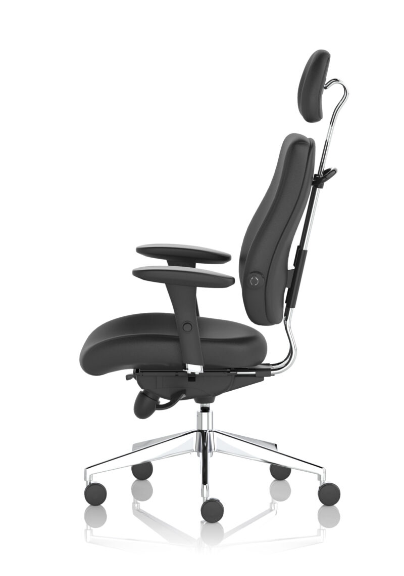 Align Plus Ultimate High Back Ergonomic Posture Chair with Arms and Headrest - Image 4