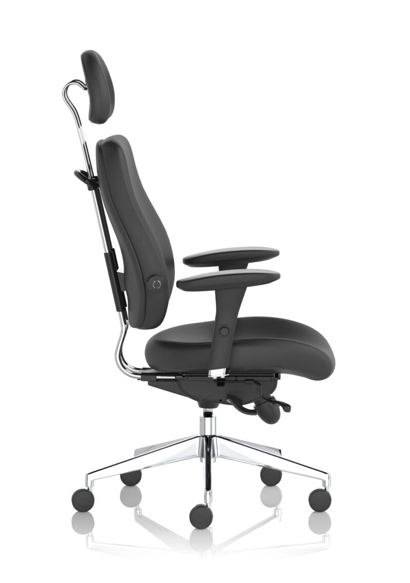 Align Plus Ultimate High Back Ergonomic Posture Chair with Arms and Headrest - Image 8