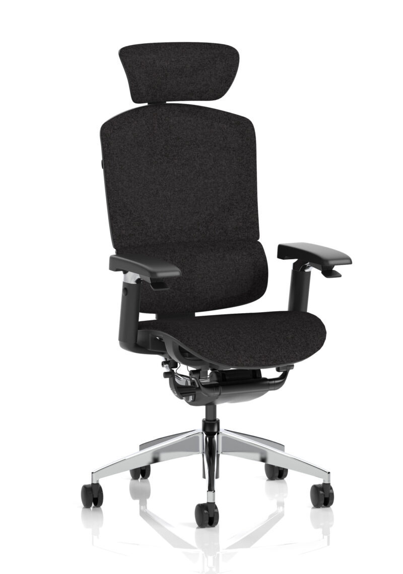 Aligno Click Plus High Back Alignonomic Posture Office Chair with Arms and Headrest
