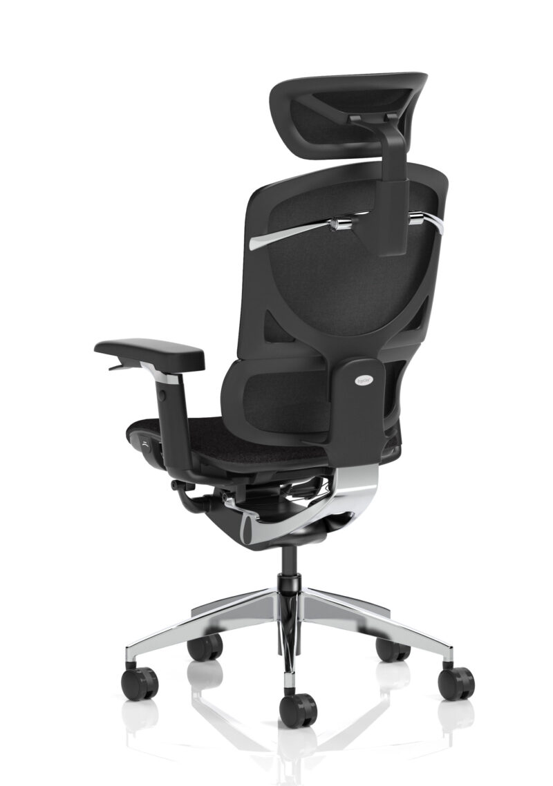 Aligno Click Plus High Back Alignonomic Posture Office Chair with Arms and Headrest - Image 5