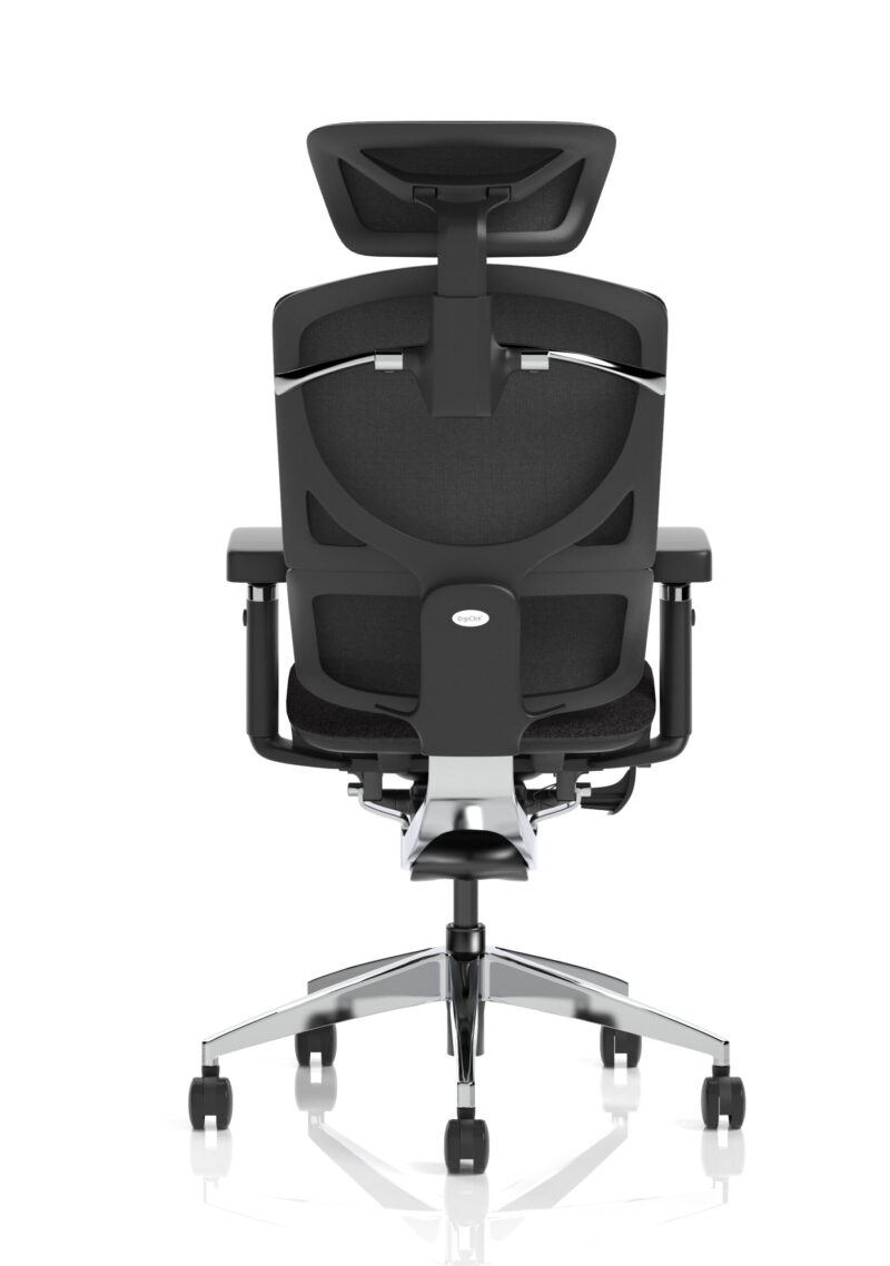 Aligno Click Plus High Back Alignonomic Posture Office Chair with Arms and Headrest - Image 6