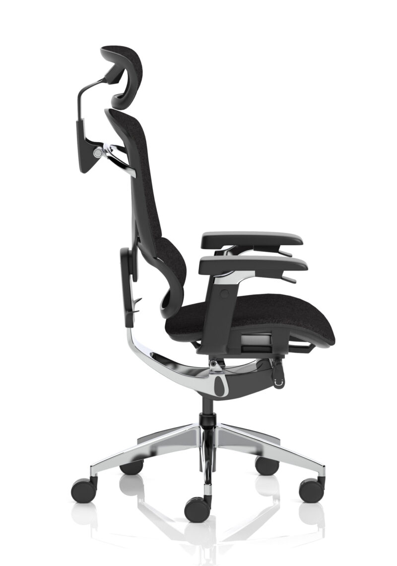 Aligno Click Plus High Back Alignonomic Posture Office Chair with Arms and Headrest - Image 8