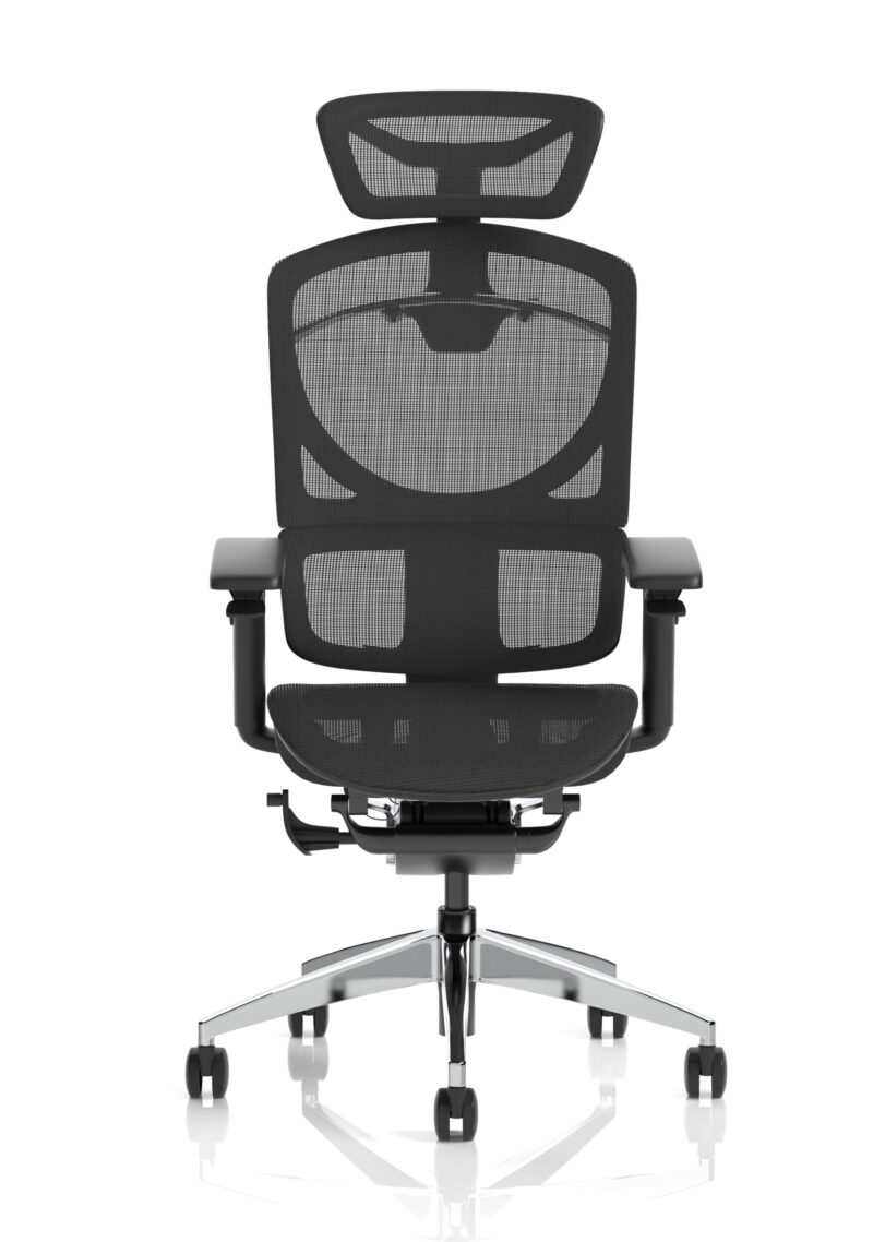 Aligno Click Plus High Back Alignonomic Posture Office Chair with Arms and Headrest - Image 10