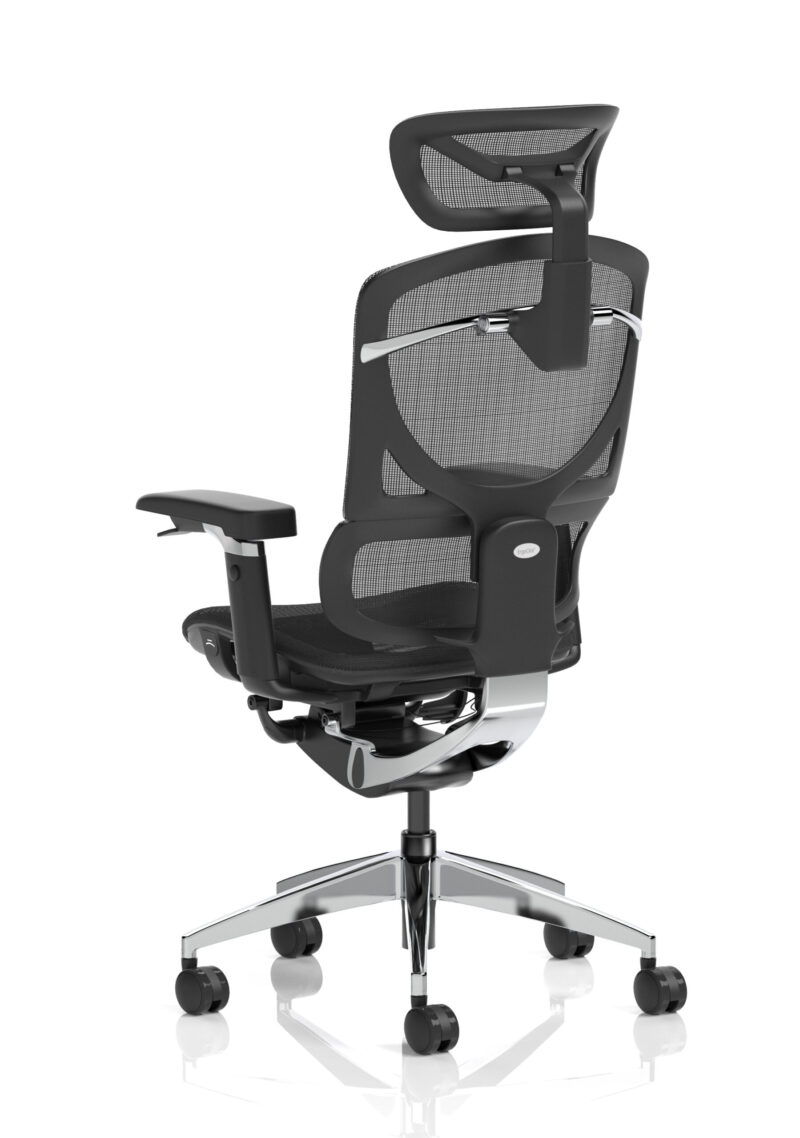 Aligno Click Plus High Back Alignonomic Posture Office Chair with Arms and Headrest - Image 13