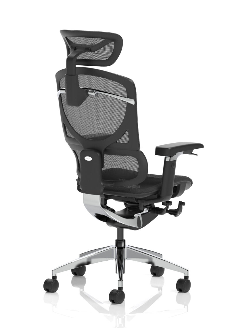 Aligno Click Plus High Back Alignonomic Posture Office Chair with Arms and Headrest - Image 15